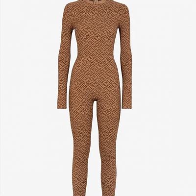 fendi and skims jumpsuit|fendi skims bodysuit long sleeve.